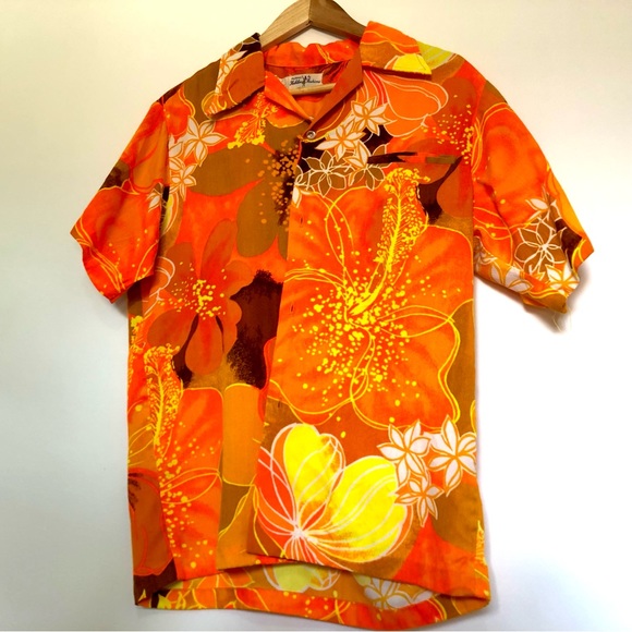 Retro BRIGHT Hawaiian Shirt ☀️ - Picture 5 of 8